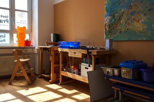 Foto von einem Ergo-Raum der Spektrum Praxis